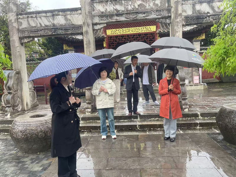 浙江省开化县政协来桐开展“城市更新 城景融合”专题调研